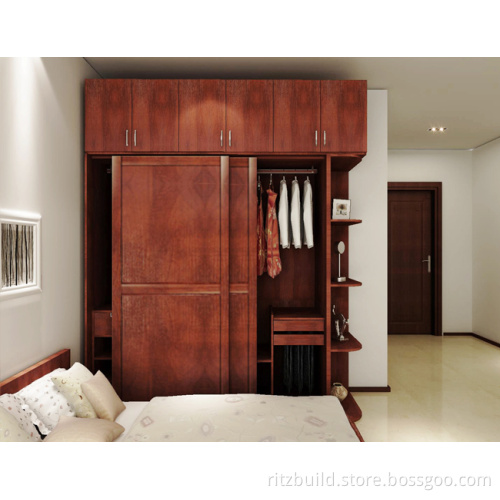 Ritz Wardrobe Furniture Solid Wood Combination Wardrobe